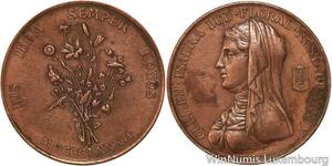 R5393 Médaille Academie Musique Jeux Floraux Clémence Isaure 1882 -> Make offer