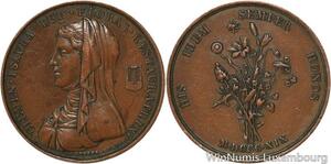 R5396 Médaille Academie Musique Jeux Floraux Clémence Isaure 1819  -> Make offer