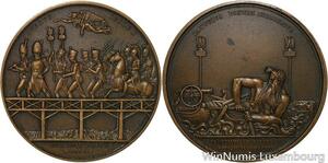 R5403 Rare Medal Austria Napoléon Ier Bataille Essling 1809 AU -> Make offer