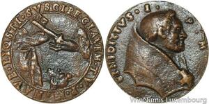 R5414 Rare Medal Papal States Vatican Pope Benoit I Pavlvs Sanctvs 575 579 AU