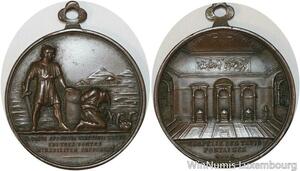 R5429 Rare Medal Papal States Vatican Décapitation Saint-Apôtre Paul 1890 Roma