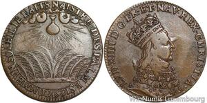 R5467 Jeton France Louis XIV Comme un Soleil Fait Naistre des Palmiers 1654
