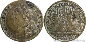 R5494 Jeton France Louis XV Sacre Reims le 25 Octobre 1723 -> Make ofer