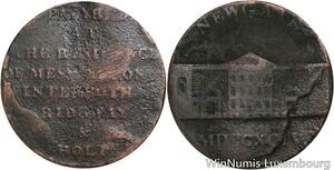 R5499 United Kingdom Newgate Middlesex Half Penny 1794 -> Make offer