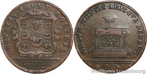 R5500 Jeton France Louis XV Les Gardes Marchands de Vin 1715 1774 -> Make offer