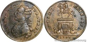 R5505 Jeton France Louis XV Statue Bordeaux 1788 -> Make offer