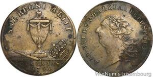 R5507 Jeton France Louis XVI Le Roi Martyr 1793 Couronne Lauriers -> Make offer