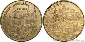 R5525 Token Czech Repubich Church Saint-Nicolas Prague Praha AU -> Make offer