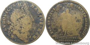 R5572 Jeton France Louis XIV Extraordinaire Guerres 1638 1715 -> Make offer
