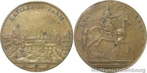 R5577 Jeton France Louis XIV Statut Equestre Paris Administration 1638 1715