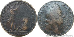 R5589 Jeton France Flandres Louis XIV Marine Galères Royales Rynberck 1638 1715