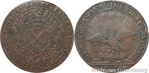 R5600 Jeton René-Mans Froulay de Tessé Lieutenant-général Provinces Maine 1708