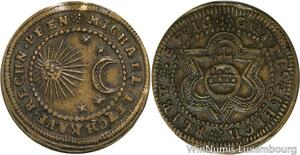 R5603 Rare Token Gemany Cornelius Lauffer Michael Rechen Pfennig Nuremberg AU