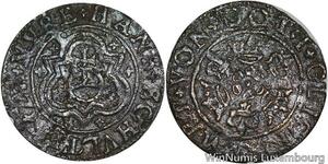 R5615 Germany Token Jeton compte Hans Kravwinckel Globe Rosette Nuremberg