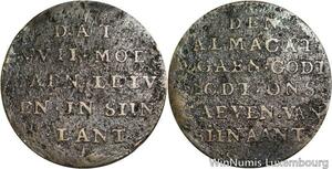R5625 Rare Token Netherlands Almagat Aegaen Godt Modt Ons Gaeven Van Siin Aant