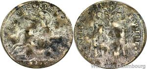 R5629 Jeton Henri III Hercules Mars Nuremberg 1551 1589 -> Make offer