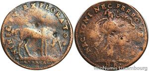 R5636 Jeton Token Germany Nihil In Explorato Licorne Hans Krawinckel 1632
