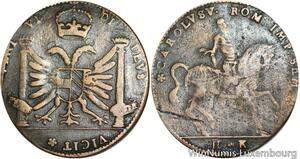 R5642 Rare Token Spanish Netherlands Charles Quint Hans Krauwinckel II 1589 1610