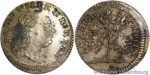 R5649 Token Germany Prussia Rechenpfennig Friedrich Willhelm II Borussia