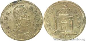 R5722 Token Germany Rechenpfennig Alexander the Great Alex Magnus UNC -> M offer