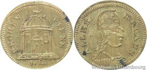 R5730 Token Germany Rechenpfennig Alexander the Great Alex Magnus UNC -> M offer