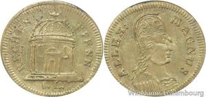 R5732 Token Germany Rechenpfennig Alexander the Great Alex Magnus UNC -> M offer