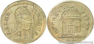 R5752 Token Germany Rechenpfennig Alexander the Great Alex Magnus UNC -> M offer