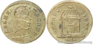 R5757 Token Germany Rechenpfennig Alexander the Great Alex Magnus UNC -> M offer