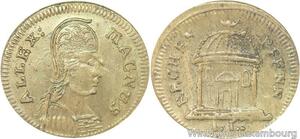 R5758 Token Germany Rechenpfennig Alexander the Great Alex Magnus UNC -> M offer