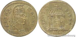 R5760 Token Germany Rechenpfennig Alexander the Great Alex Magnus UNC -> M offer