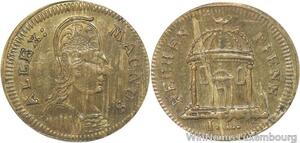 R5762 Token Germany Rechenpfennig Alexander the Great Alex Magnus UNC -> M offer