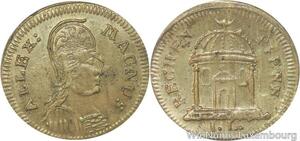 R5774 Token Germany Rechenpfennig Alexander the Great Alex Magnus UNC -> M offer