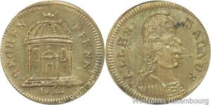 R5775 Token Germany Rechenpfennig Alexander the Great Alex Magnus UNC -> M offer