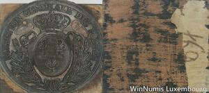 R5778 Unique Matrice Louis XVI Direction Postes Royales Trois Lys SUP 2/128