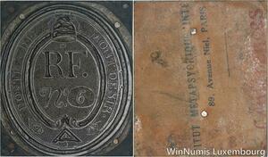 R5785 Unique Matrice Révolution Poste Montdésir RF N°6 Bonnet Phrygien SUP 9/128