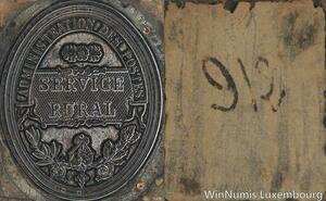 R5788 Unique Matrice Napoléon I Administration Postes Service Rural SUP 12/128
