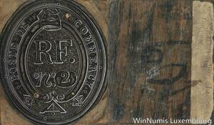 R5793 Unique Matrice Convention Poste Commercy Bonnet Phrygien 1793 SUP 17/128