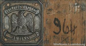 R5794 Unique Matrice Napoléon I Poste Facteurs Express Amiens SUP 18/128