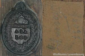 R5796 Unique Matrice Convention Révolution Poste Respect Loi 1793 SUP 20/128