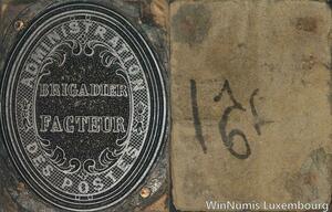 R5797 Unique Matrice Napoléon I Administ Postes Brigadier Facteur SUP 21/128