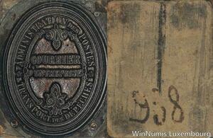 R5811 Unique Matrice Napoléon Poste Dépêches Courrier Entreprise SUP 35/128