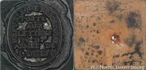 R5827 Unique Matrice Napoléon Poste Lettres IVe Division Armée Ouest SUP 51/128