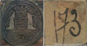 R5830 Unique Matrice Révolution Poste Section Du Pont Neuf Paris SUP 54/128