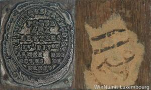 R5832 Unique Matrice Napoléon Lettres IVe Division Armée Côtes Brest SUP 56/128