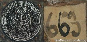 R5840 Unique Matrice Napoléon I Postes Impériales Aigle Couronné SUP 64/128