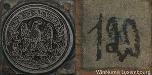 R5856 Unique Matrice Napoléon I Poste Ponts et Chaussées Aigle SUP 80/128