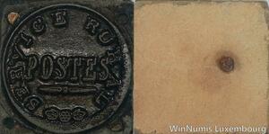 R5859 Unique Matrice Louis XVI Postes Service Rural SUP 83/128 -> Make offer