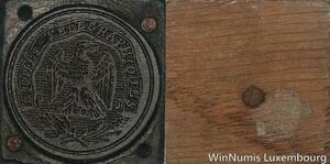 R5861 Unique Matrice Napoléon I Poste Ligne Télégraphiques Aigle SUP 85/128