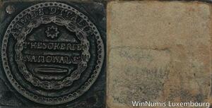 R5864 Unique Matrice Napoléon Armée Italie Trésorerie Nationale 1792 SUP 88/128