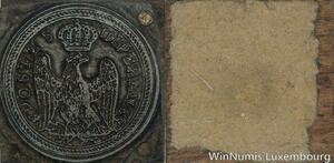 R5878 Unique Matrice Napoléon I Postes Impériales Aigle Couronné SUP 102/128